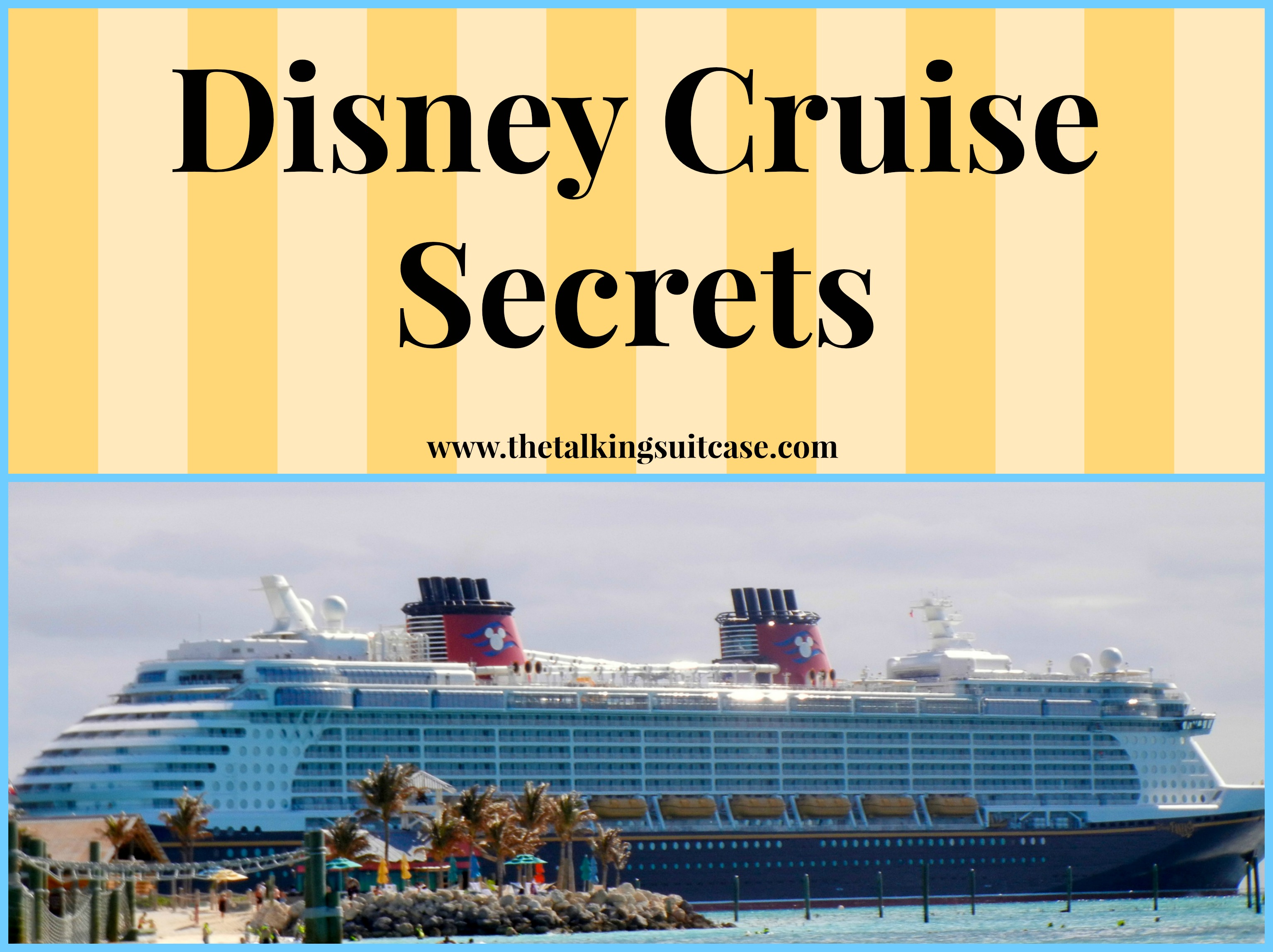 Disney Cruise Ship Comparison Chart