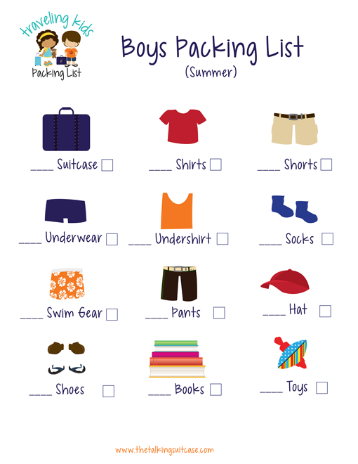 Walt Disney World Packing List for Kids & Parents [Free, Printable PDF]