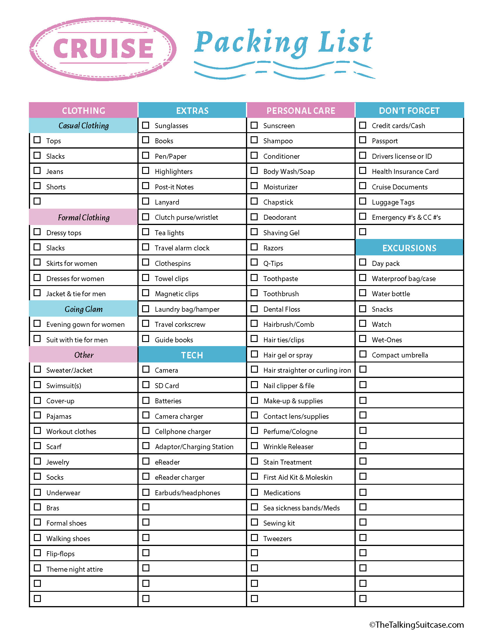 printable-cruise-checklist